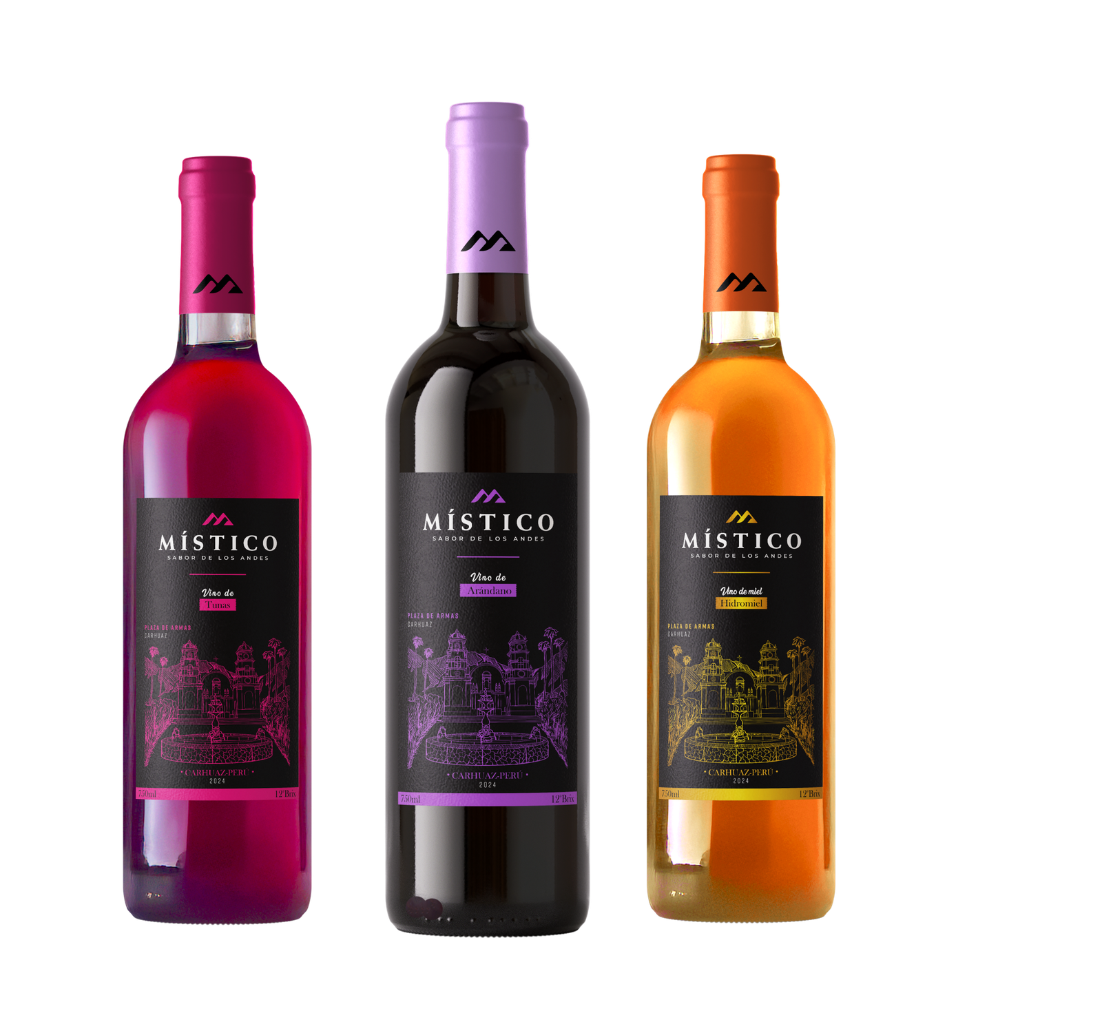 Vino de tuna, arándano e hidromiel Místico